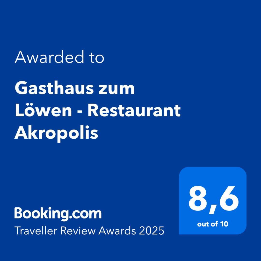 Gasthaus Zum Loewen - Restaurant Akropolis Hausach Exterior foto