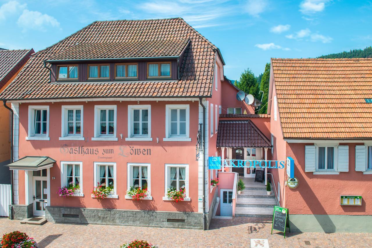 Gasthaus Zum Loewen - Restaurant Akropolis Hausach Exterior foto